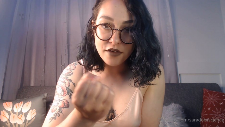 Saradoesscience – I Caught You Touching Yourself While You Were Supposed to Not Stroke All Week